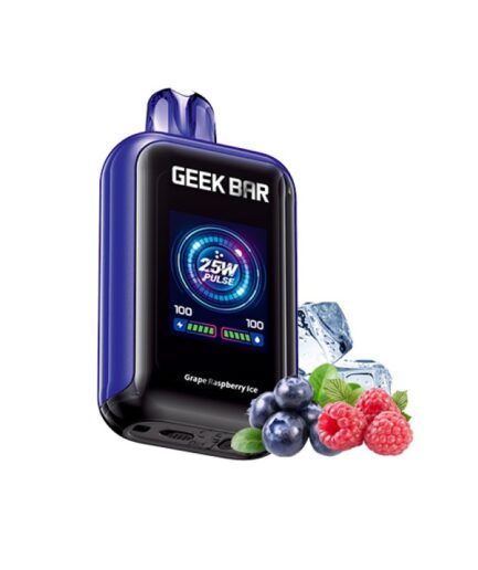 Geek Bar Watt Grape Raspberry Ice 23000pfs 5%
